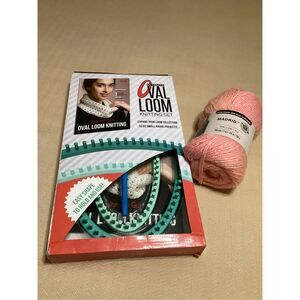 Ultimate Oval Loom Knitting Set With Yarn